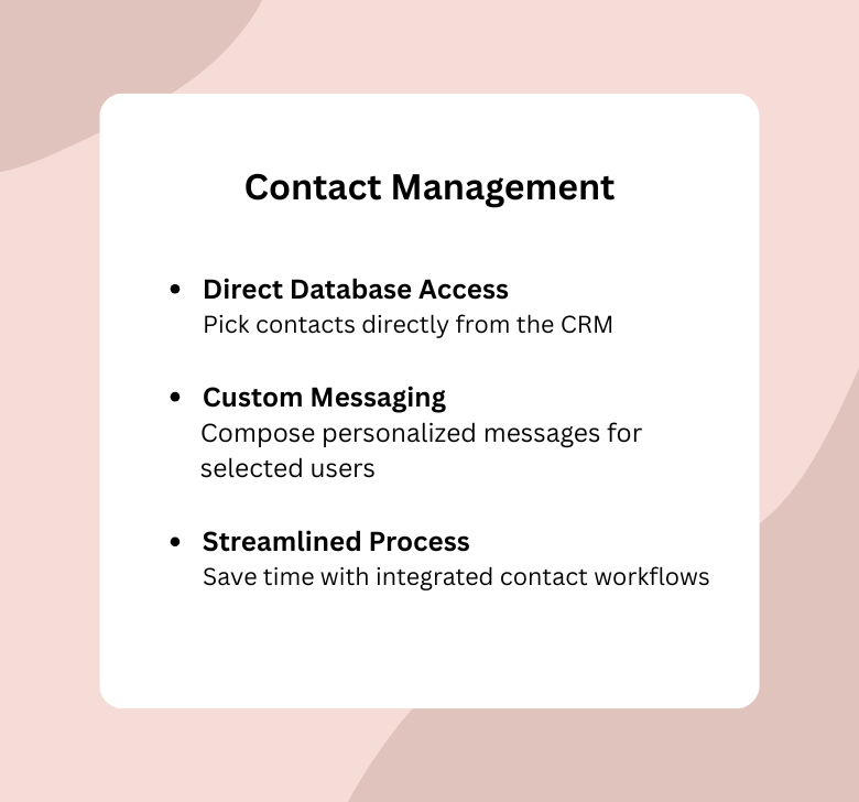 Seamless Contact Management